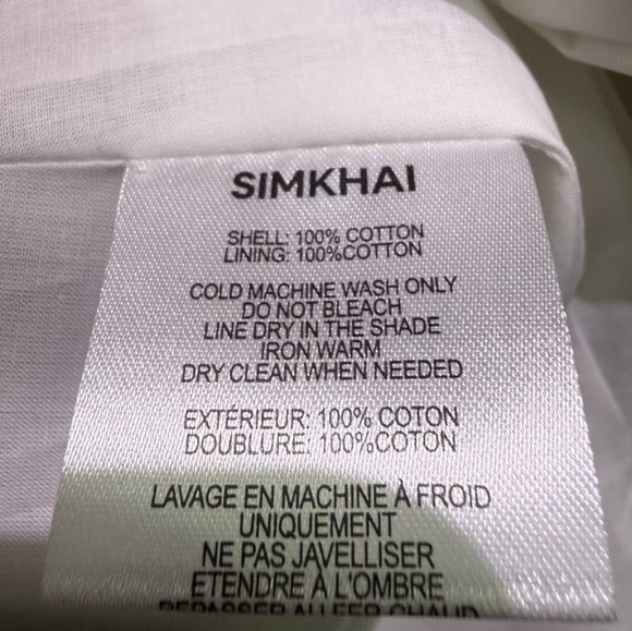 Simkhai Mollie Cotton Shirt Dress - Picture 12 of 12